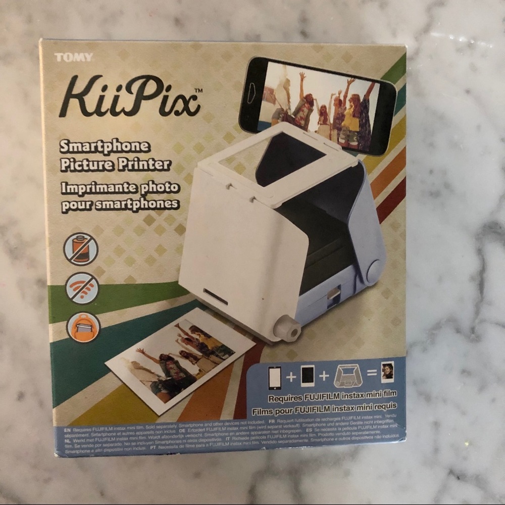 KiiPix smartphone picture printer